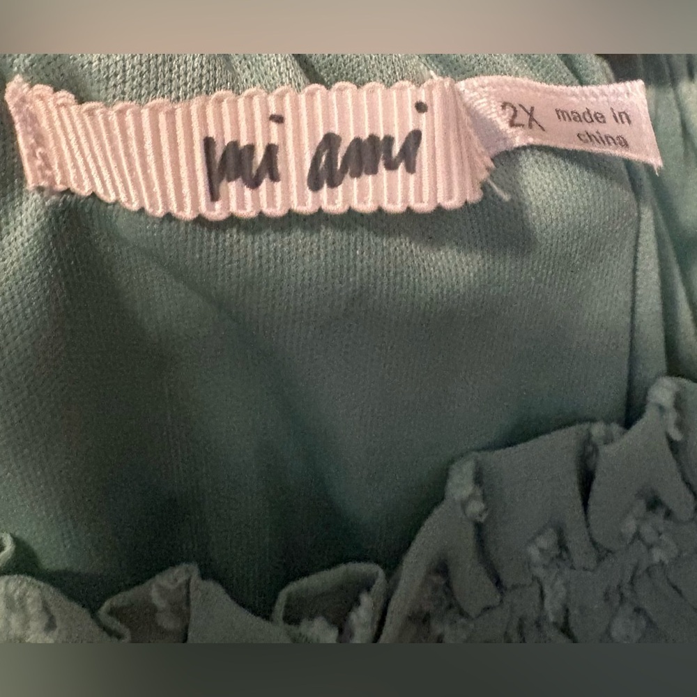 Miami Mint Green Ruffle Mini Dress - Picture 2 of 5